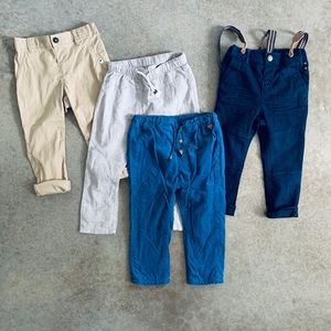 Toddler 18 24 H&M Pants Suspender Harem Corduroy